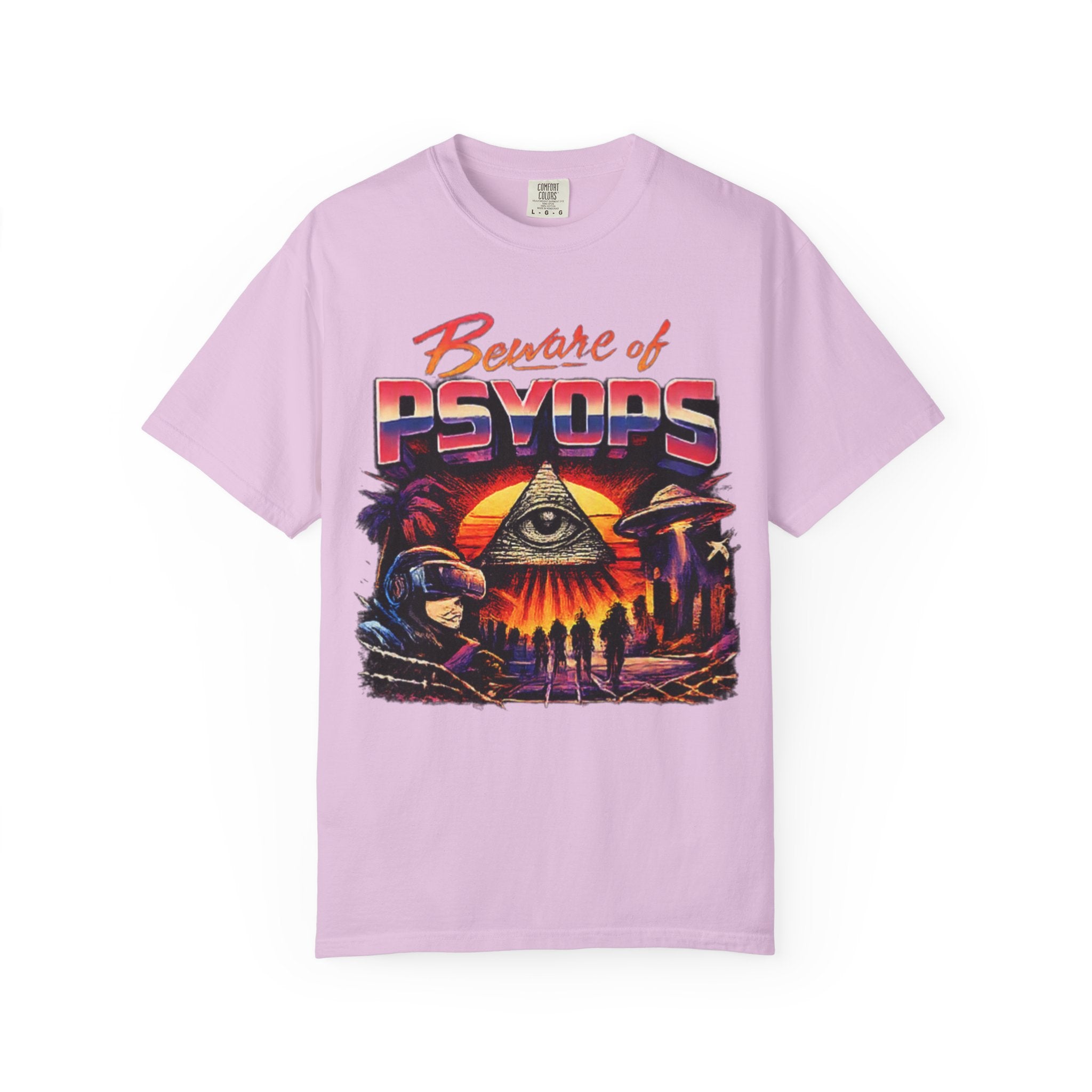 Beware of Psyops — Vintage Graphic T-Shirt