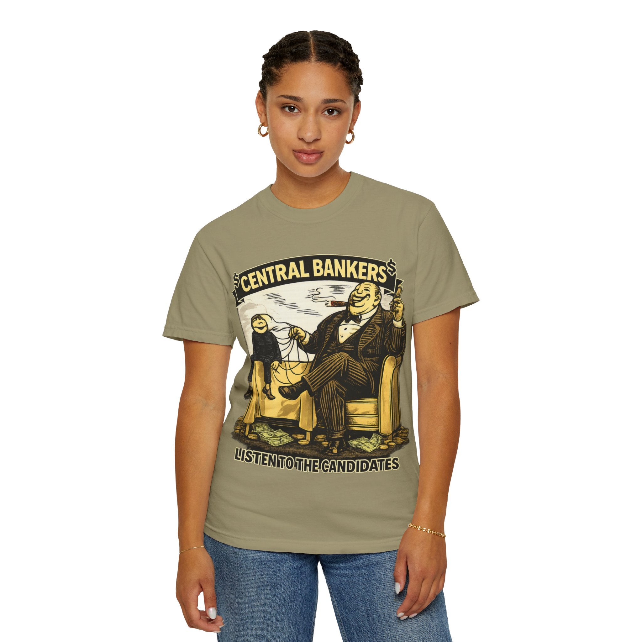 Central Bankers 'Listen to the Candidates' Graphic T-Shirt