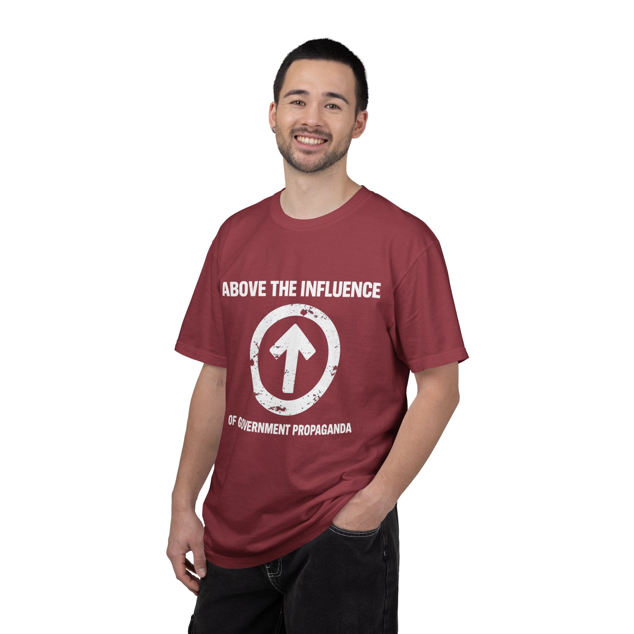 Above The Influence T-Shirt — Anti-Propaganda Graphic Tee