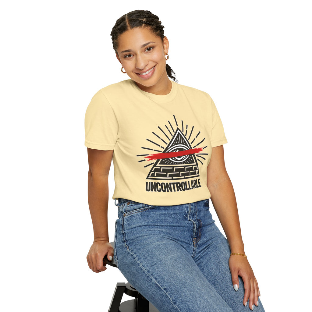 Uncontrollable Pyramid Graphic T-Shirt