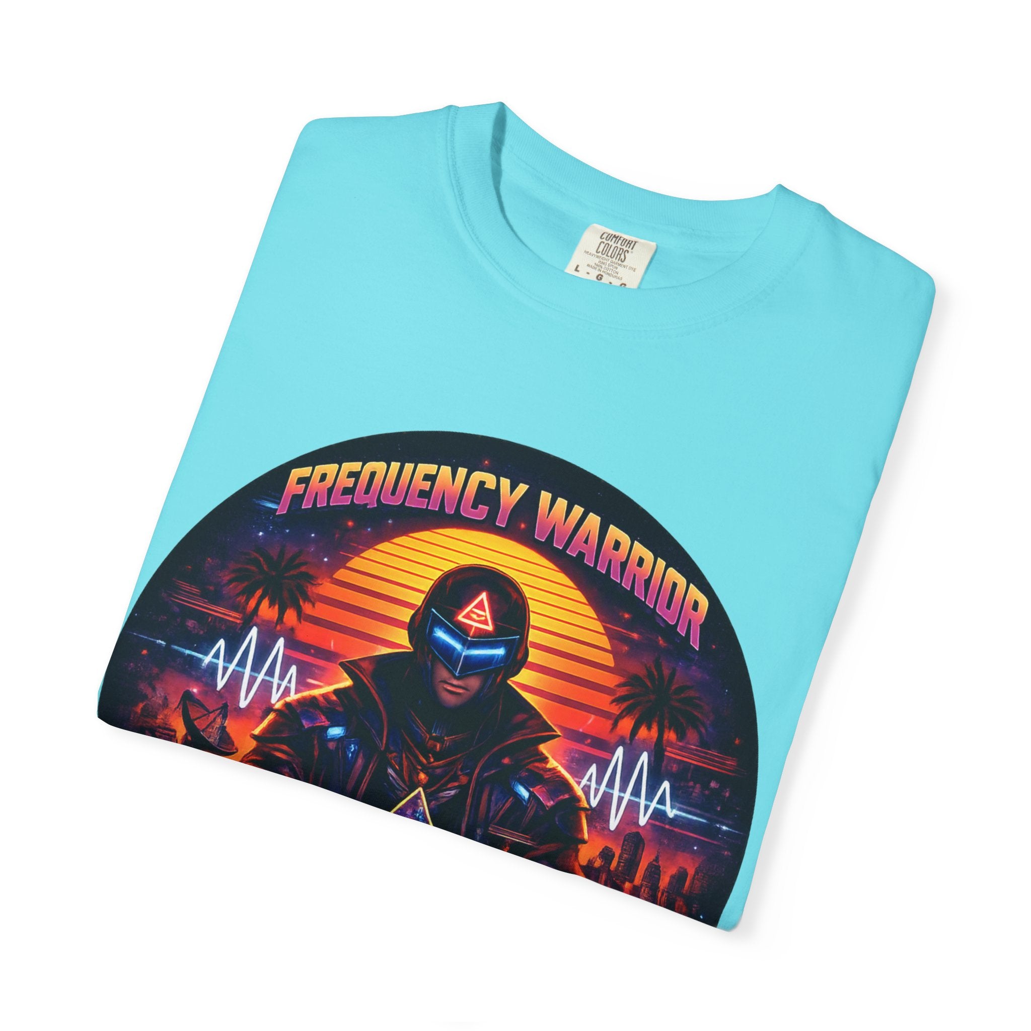 Frequency Warrior — Raise Your Vibration Graphic T-Shirt