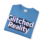Glitched Reality T‑Shirt — Retro Glitch Graphic Tee with "Glitched Reality" Text