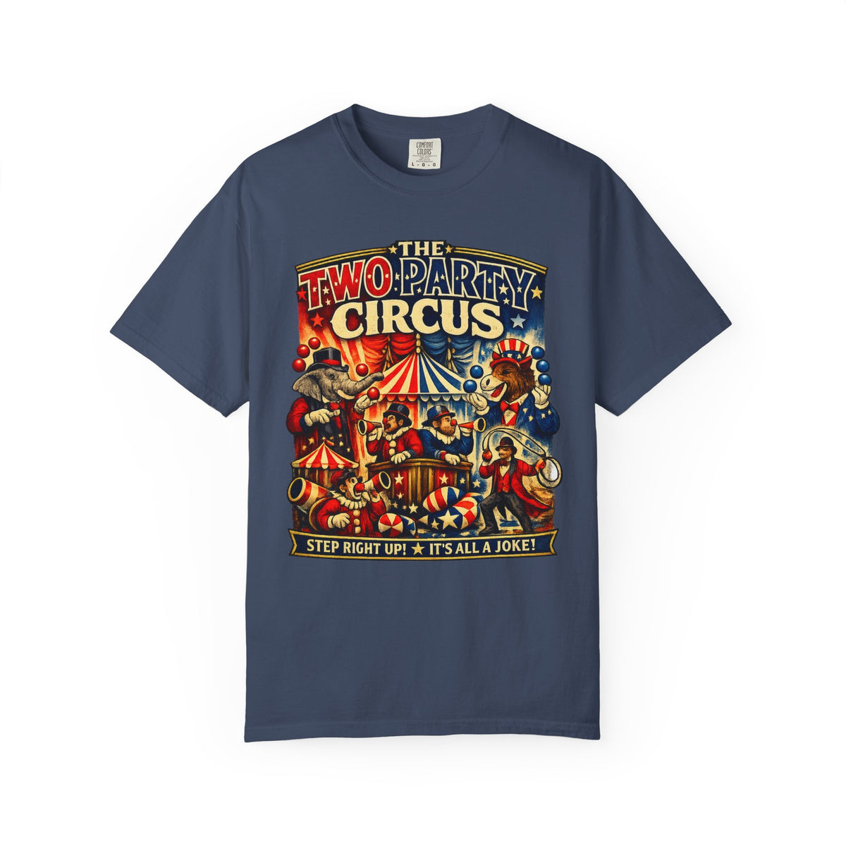 Two-Party Circus Graphic T-Shirt