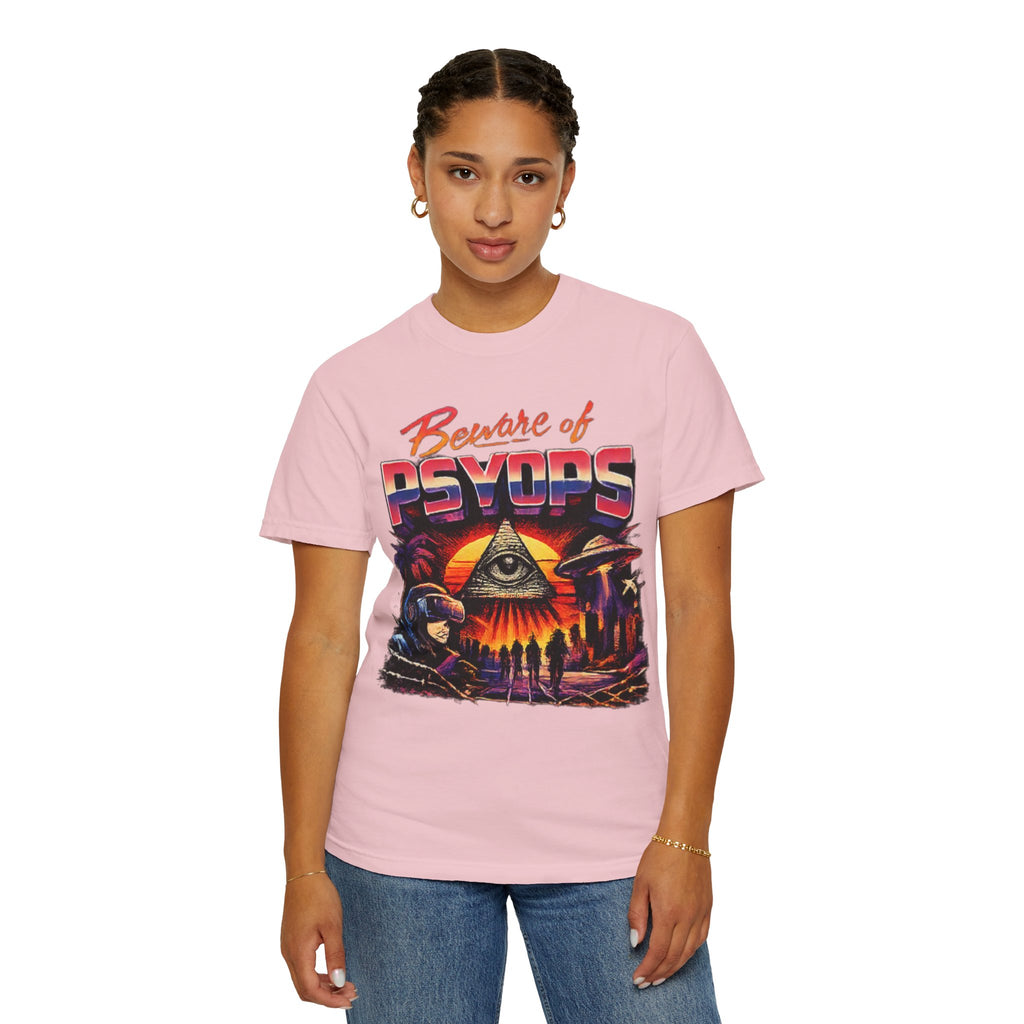 Beware of Psyops — Vintage Graphic T-Shirt