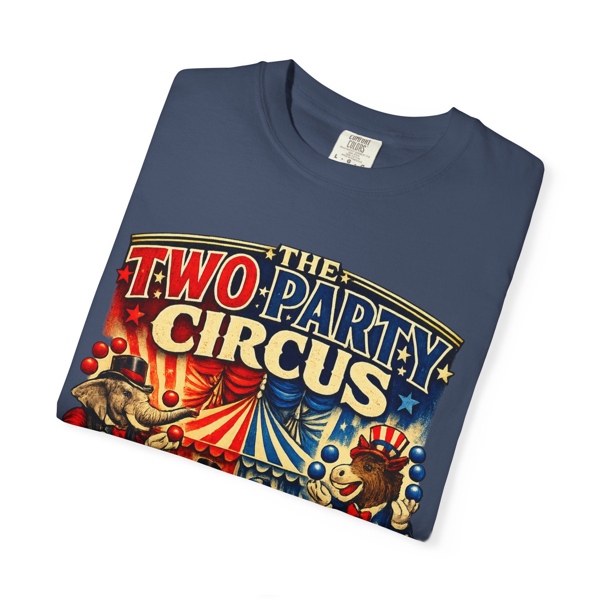 Two-Party Circus Graphic T-Shirt
