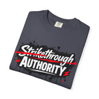 T-Shirt — “Strikethrough Authority” Graphic Tee | Bold Streetwear Protest Design