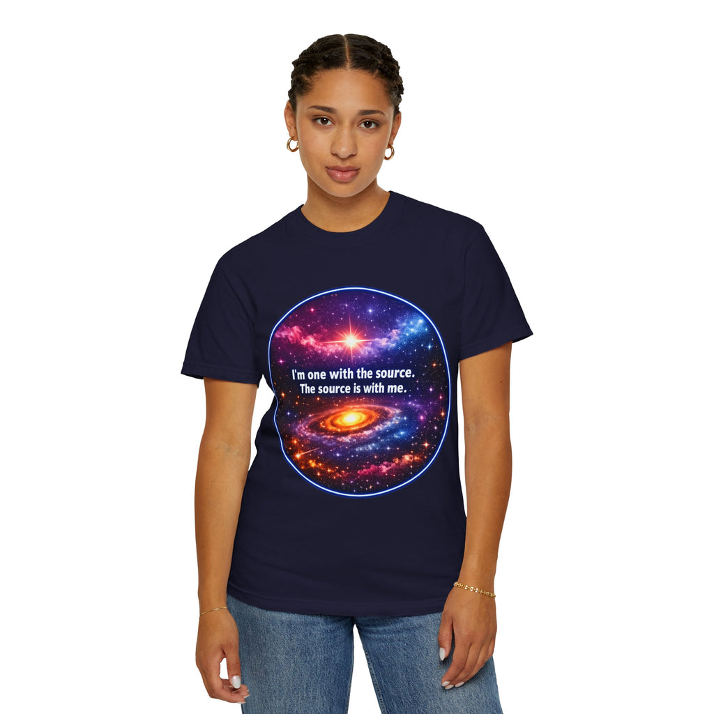 Source T-Shirt — "I'm One With the Source" Tech Graphic Tee
