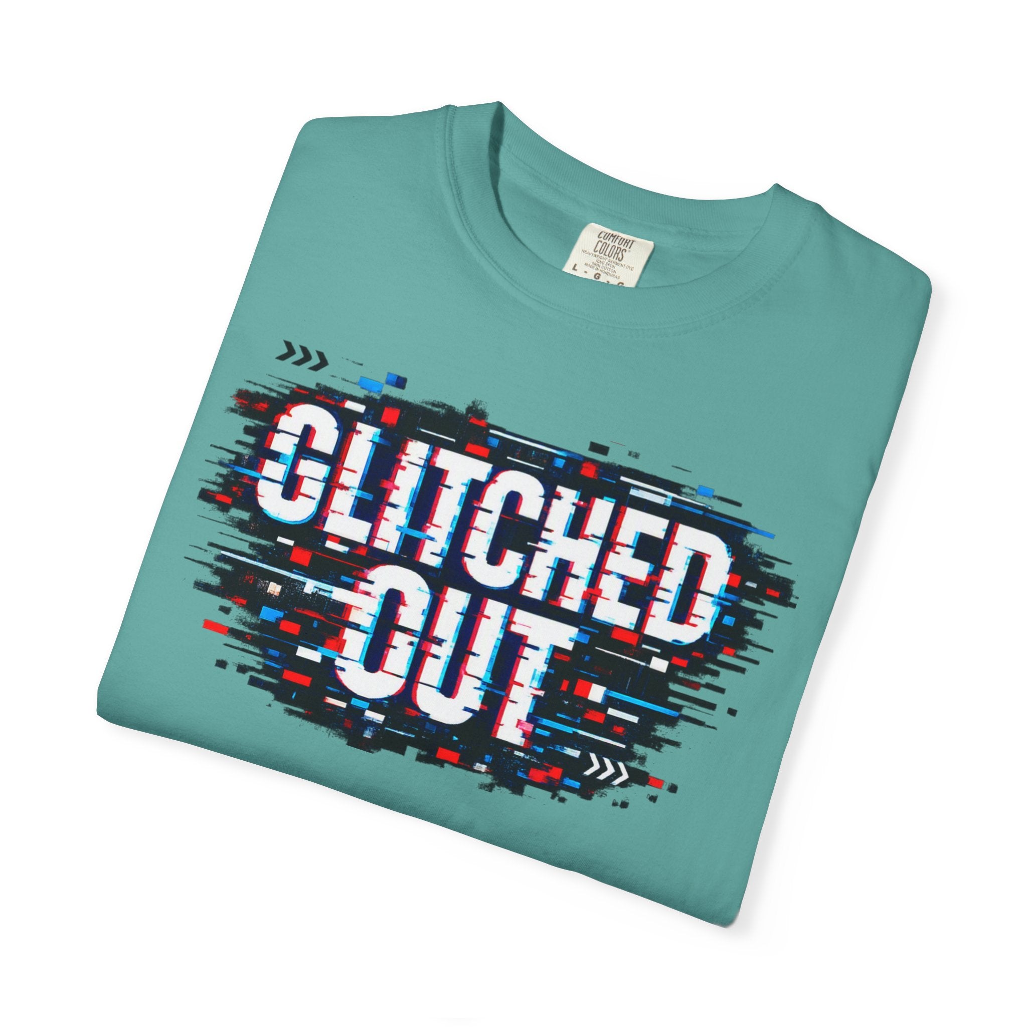 Glitched Out T-Shirt — Retro Glitch Graphic Tee