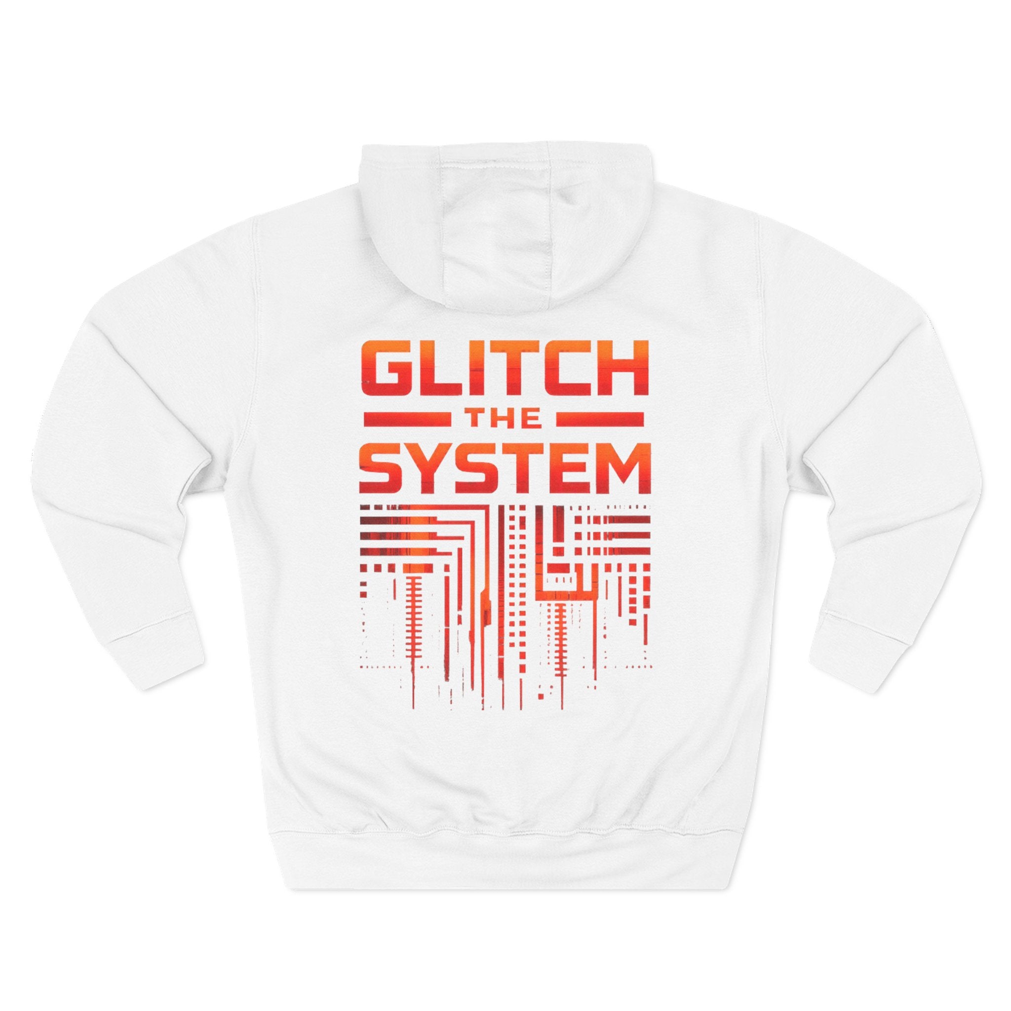 Glitch the System Hoodie V2 — 'Glitching Out' Circuit Graphic