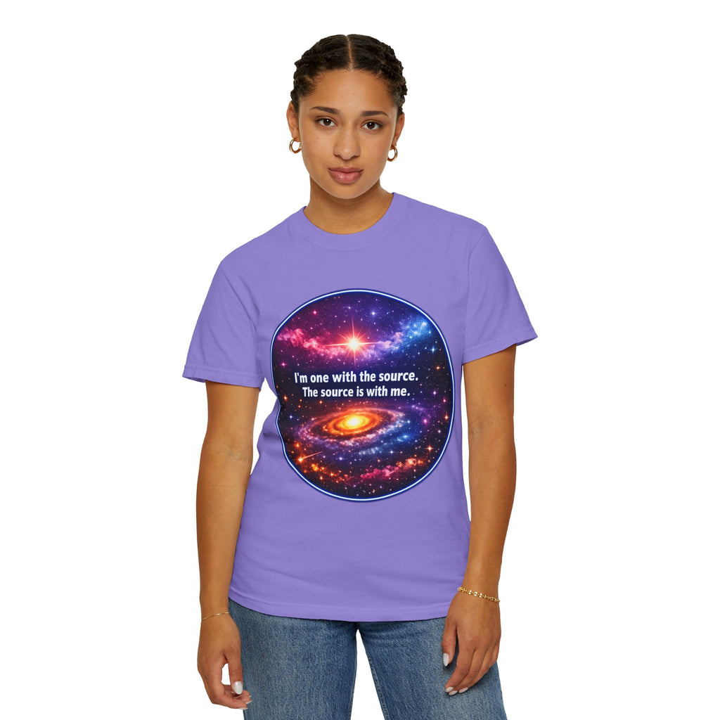 Source T-Shirt — "I'm One With the Source" Tech Graphic Tee