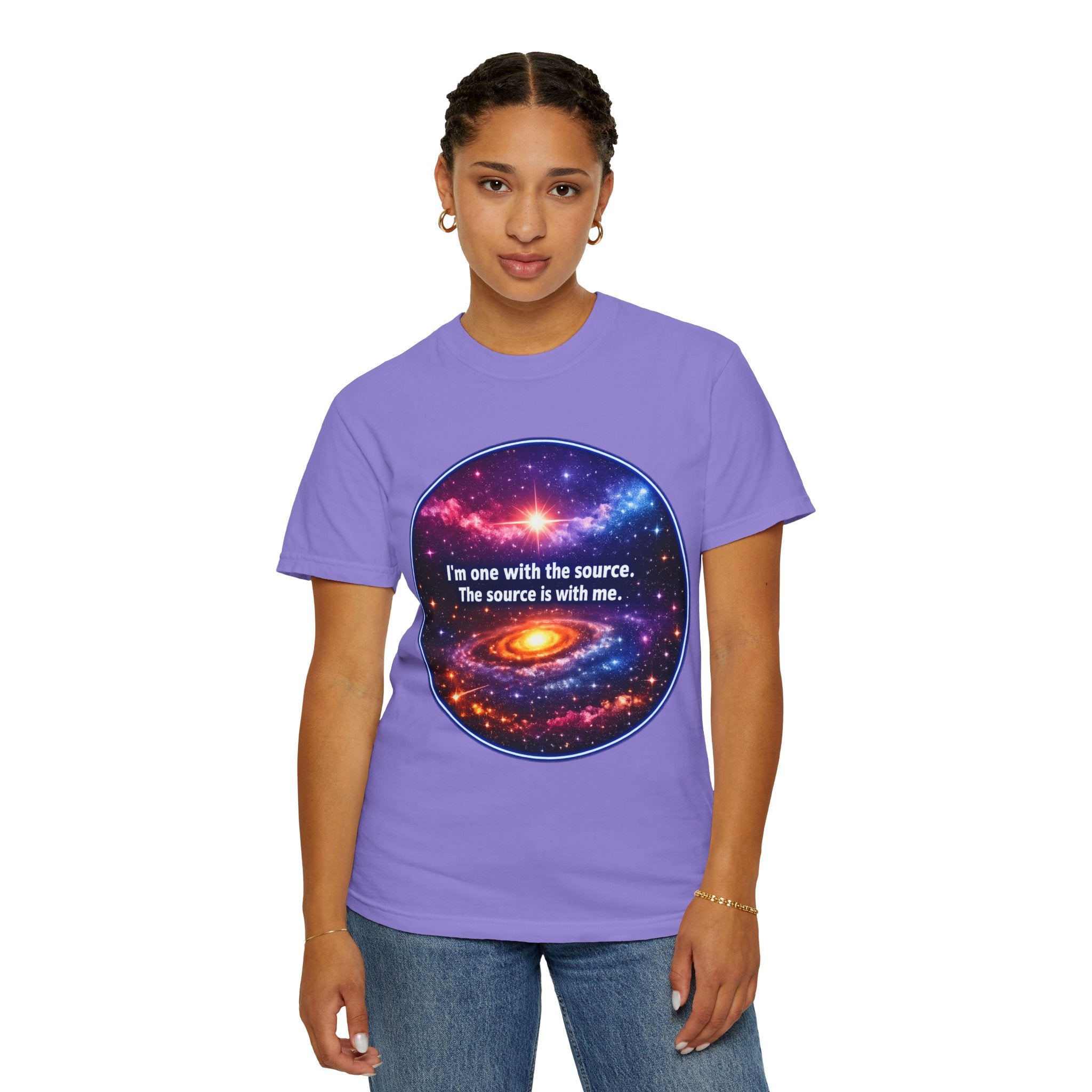 Source T-Shirt — "I'm One With the Source" Tech Graphic Tee