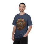 Manufactured Reality Graphic "Building Your Illusion" Vintage Protest — T-Shirt
