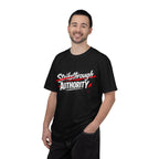 T-Shirt — “Strikethrough Authority” Graphic Tee | Bold Streetwear Protest Design
