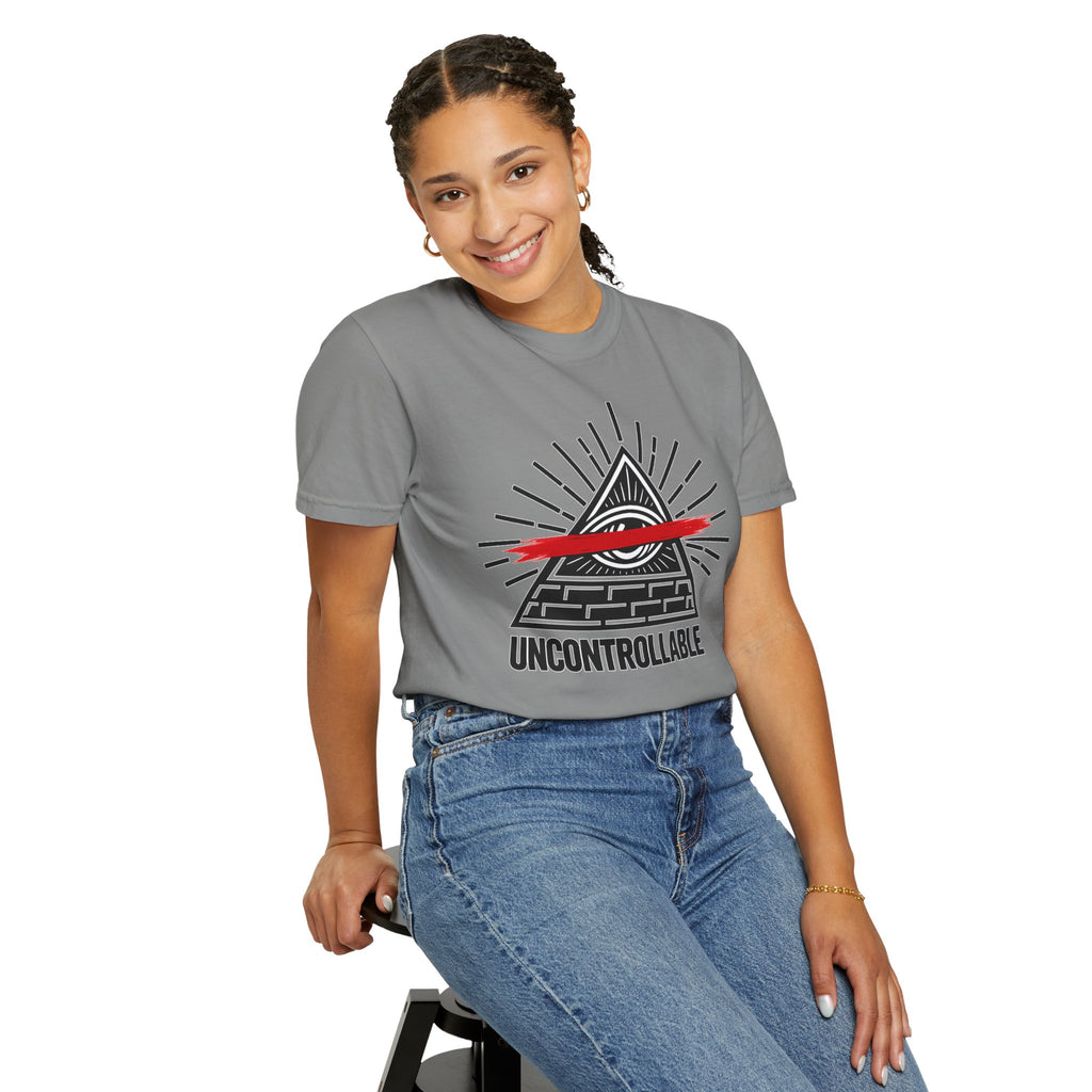 Uncontrollable Pyramid Graphic T-Shirt
