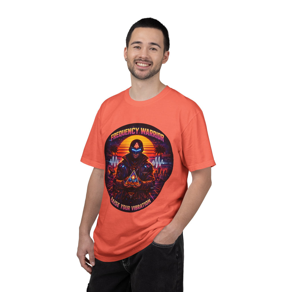 Frequency Warrior — Raise Your Vibration Graphic T-Shirt