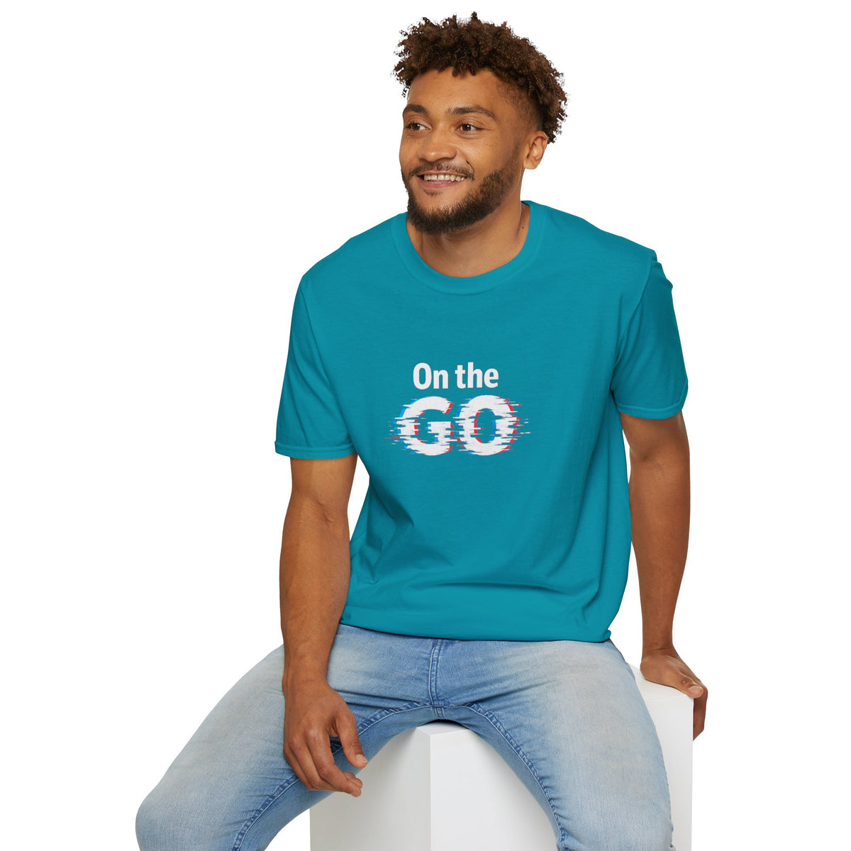 On the GO Glitch V2 Graphic T-Shirt