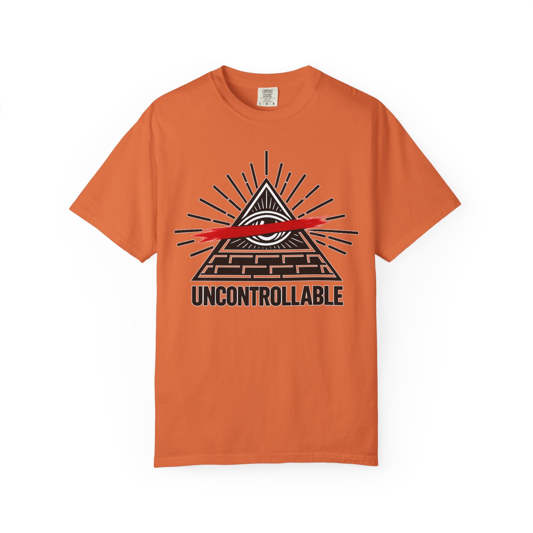 Uncontrollable Pyramid Graphic T-Shirt