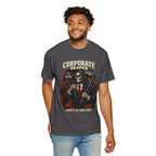 "Corporate Reaper" Skeleton Suit Graphic Tee