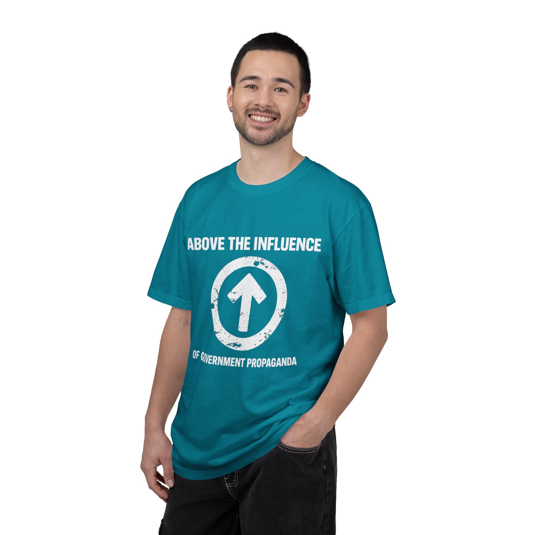 Above The Influence T-Shirt — Anti-Propaganda Graphic Tee