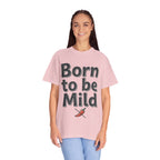 T-Shirt — "Born to be Mild" Funny Chili Pepper Graphic Tee
