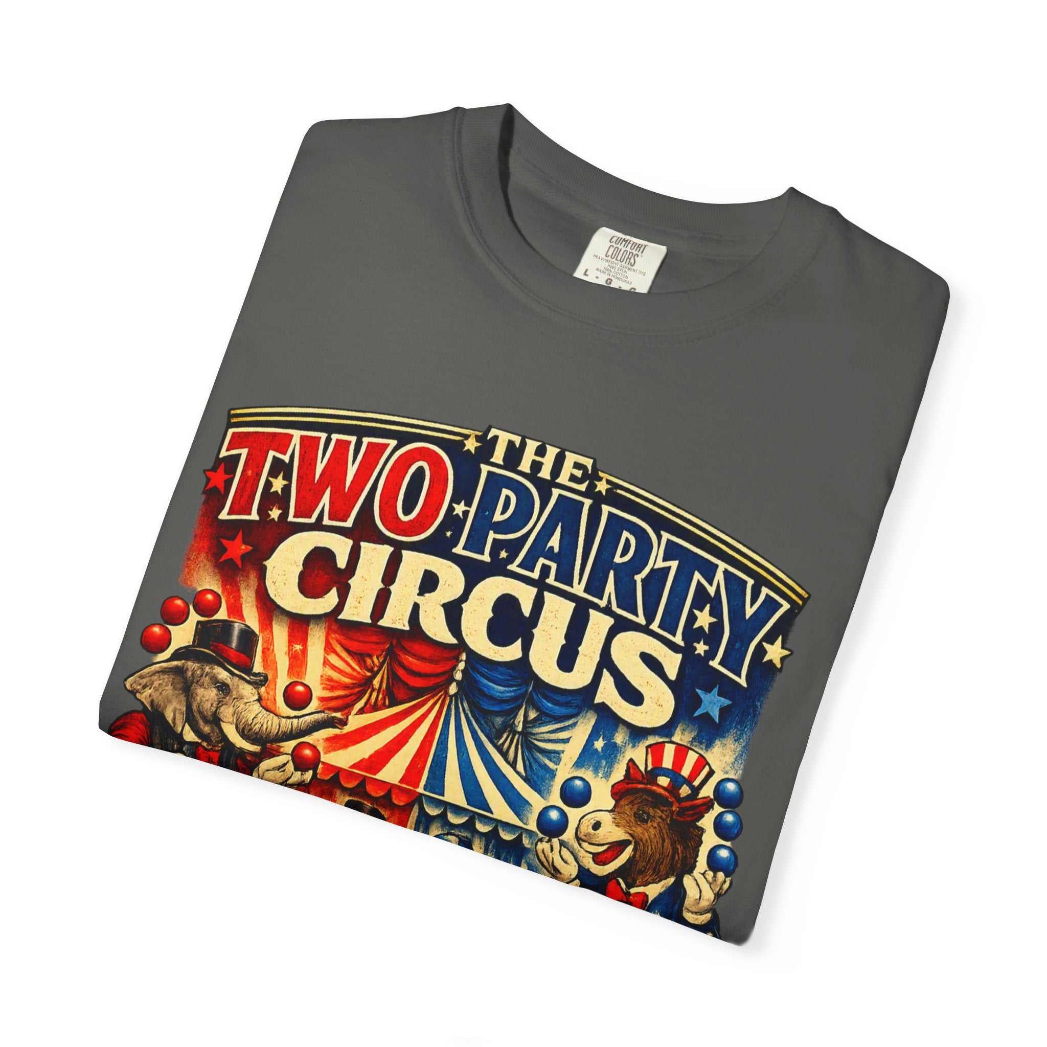 Two-Party Circus Graphic T-Shirt