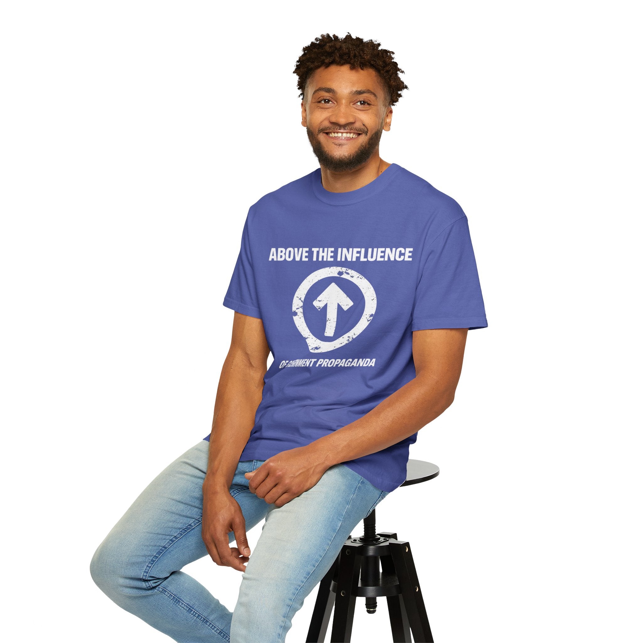 Above The Influence T-Shirt — Anti-Propaganda Graphic Tee