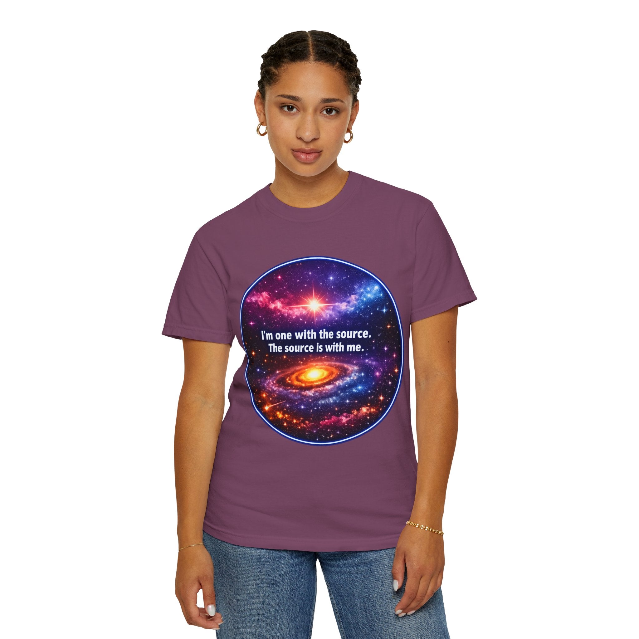 Source T-Shirt — "I'm One With the Source" Tech Graphic Tee
