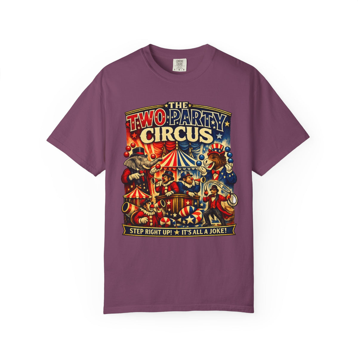 Two-Party Circus Graphic T-Shirt