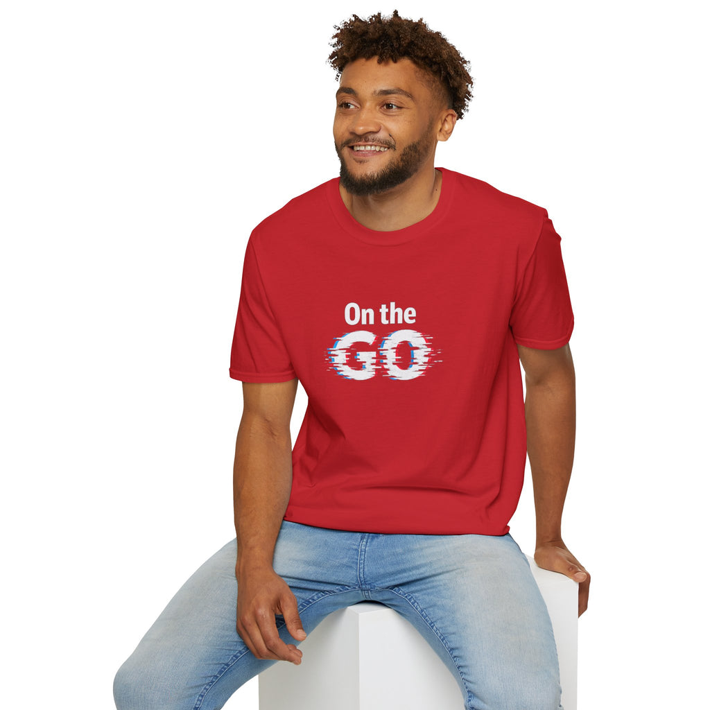 On the GO Glitch V2 Graphic T-Shirt