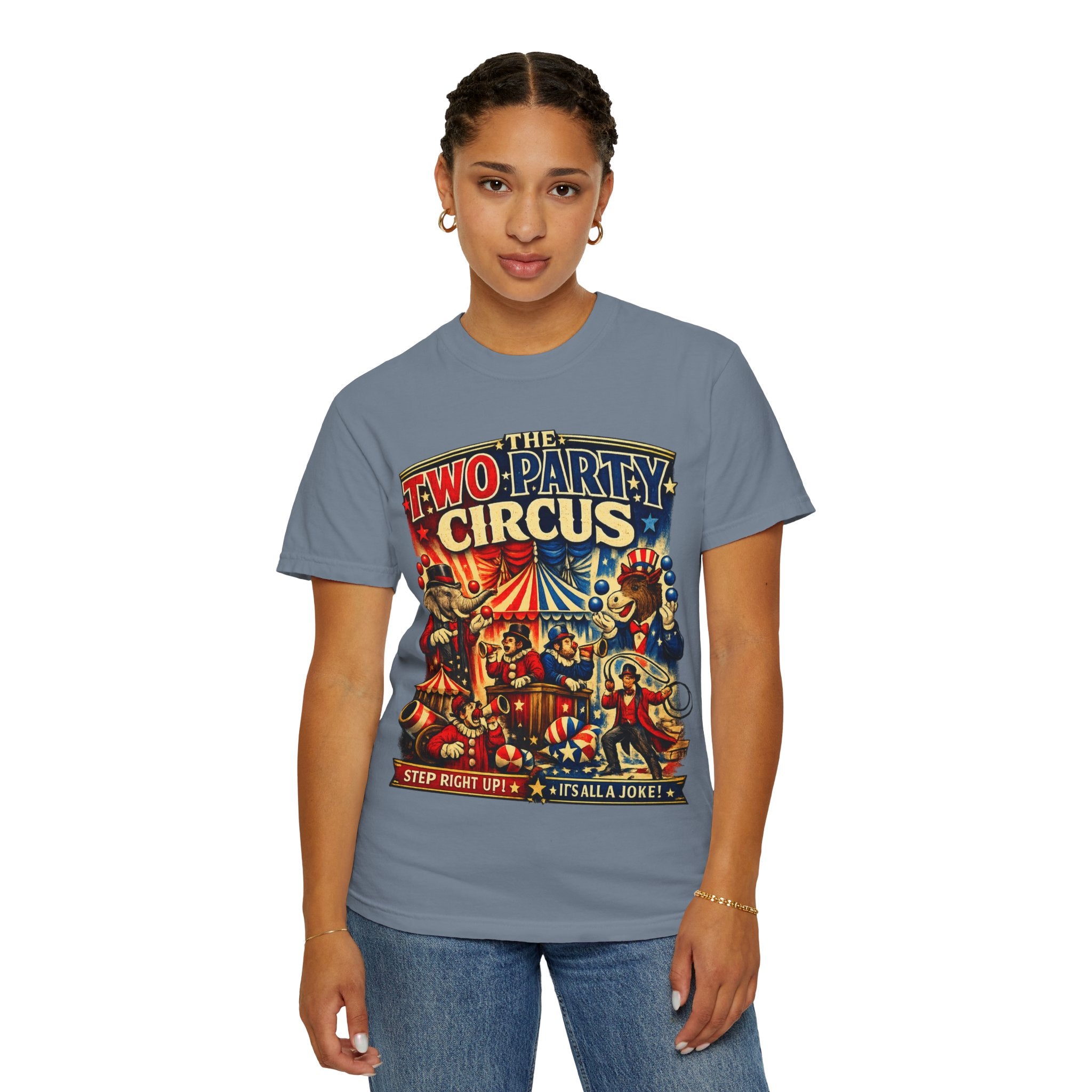 Two-Party Circus Graphic T-Shirt
