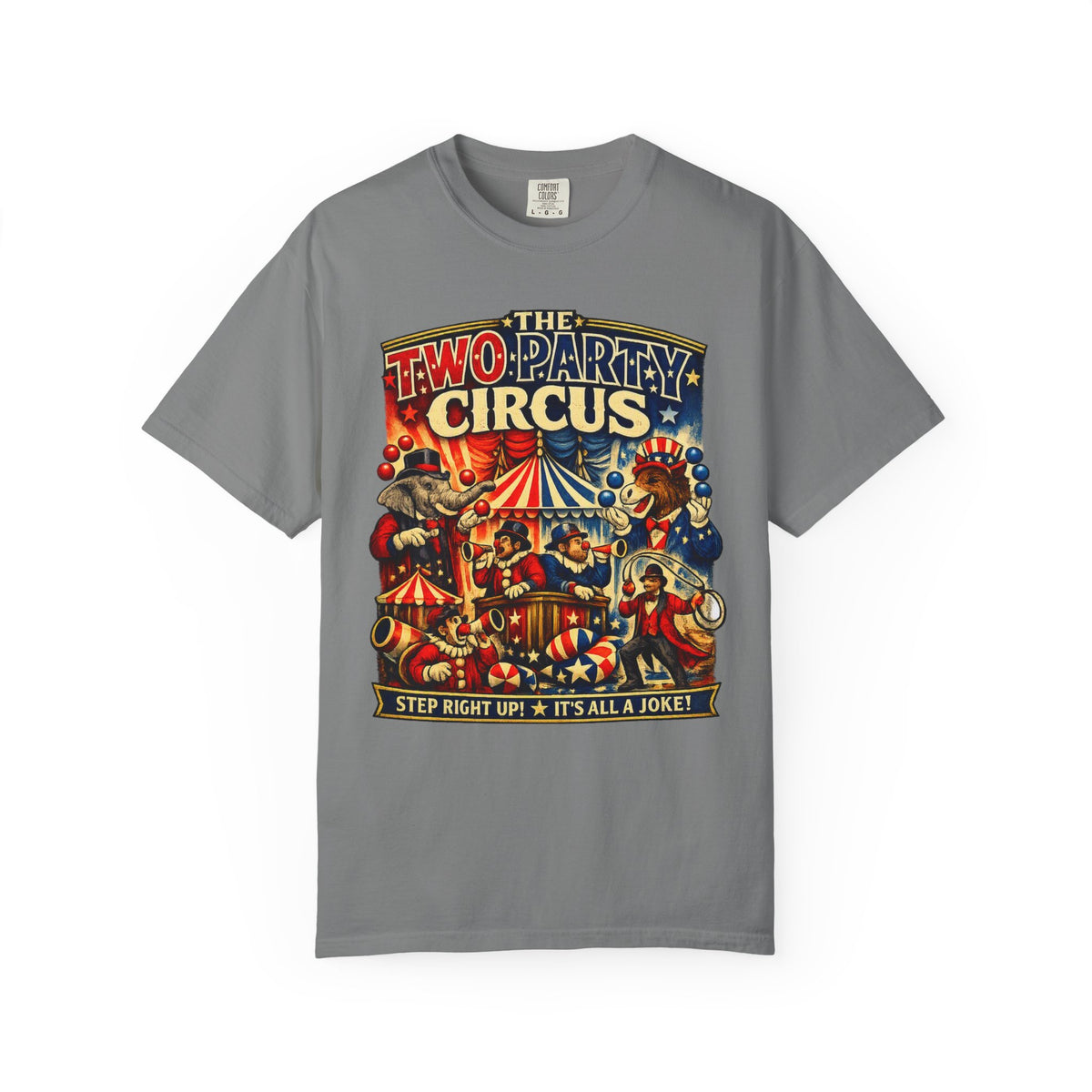 Two-Party Circus Graphic T-Shirt