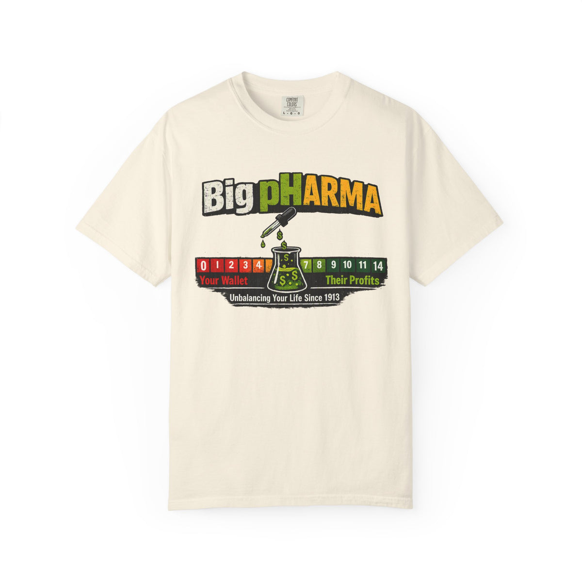 T-Shirt — "Big pHARMA: The Reaction They Don't Want You to See" Graphic Tee