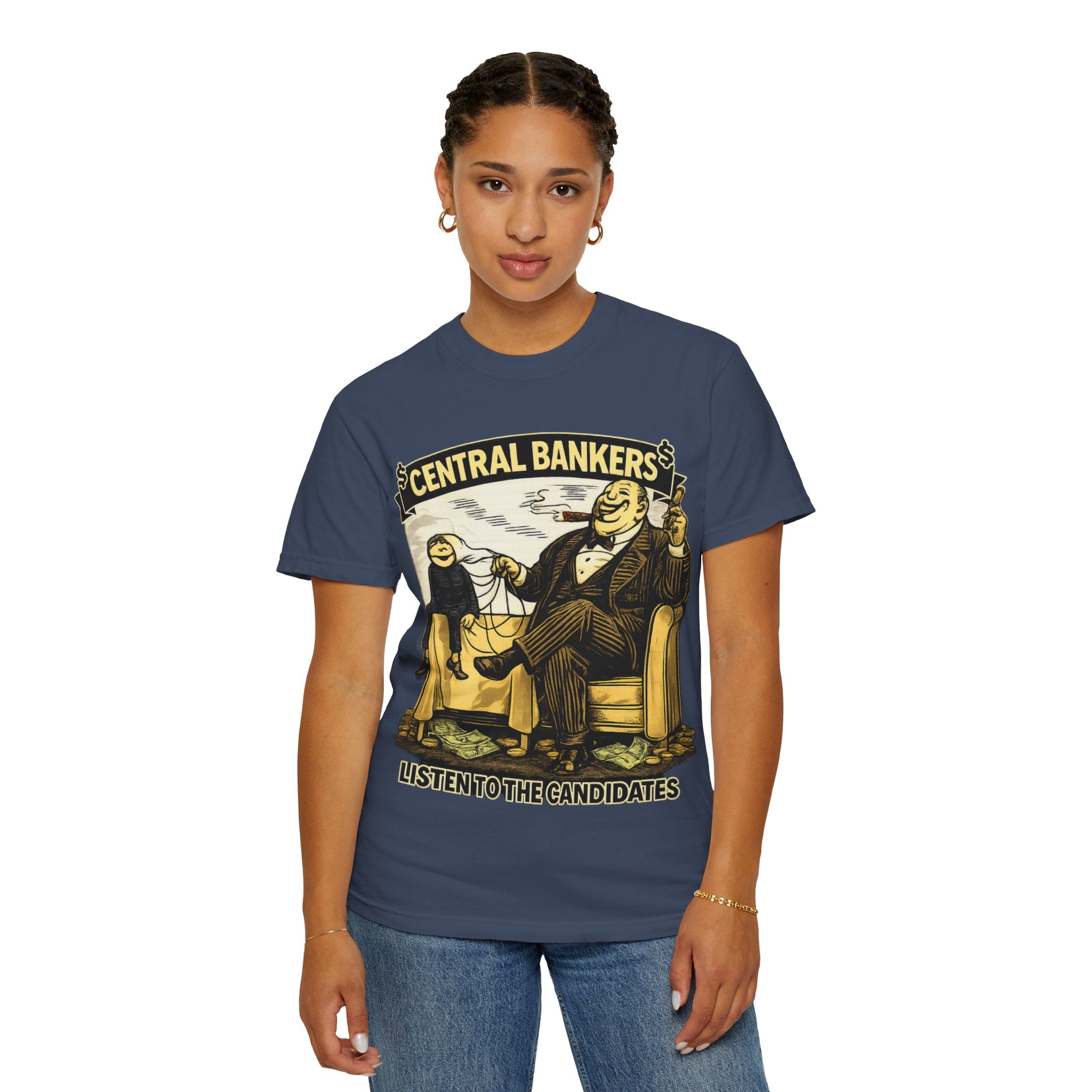 Central Bankers 'Listen to the Candidates' Graphic T-Shirt
