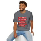 T-Shirt — “Welcome to the 6 O'Clock News. Here's What We Want You to Think.” Graphic Tee