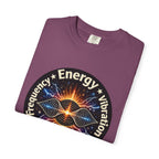 Energy & Vibration T-Shirt — "Frequency is Life" Spiritual Graphic Tee