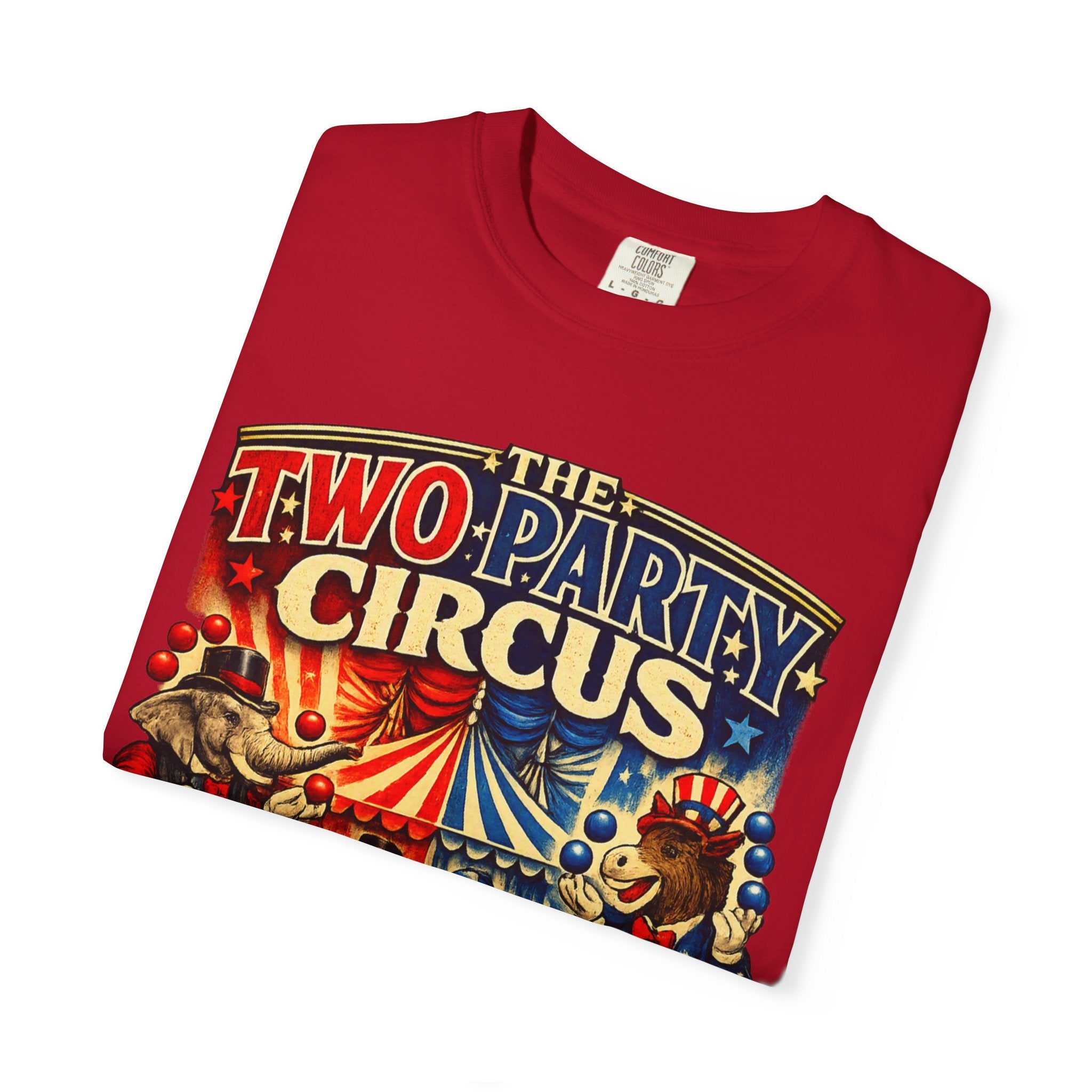 Two-Party Circus Graphic T-Shirt