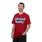 Glitched Reality T‑Shirt — Retro Glitch Graphic Tee with "Glitched Reality" Text