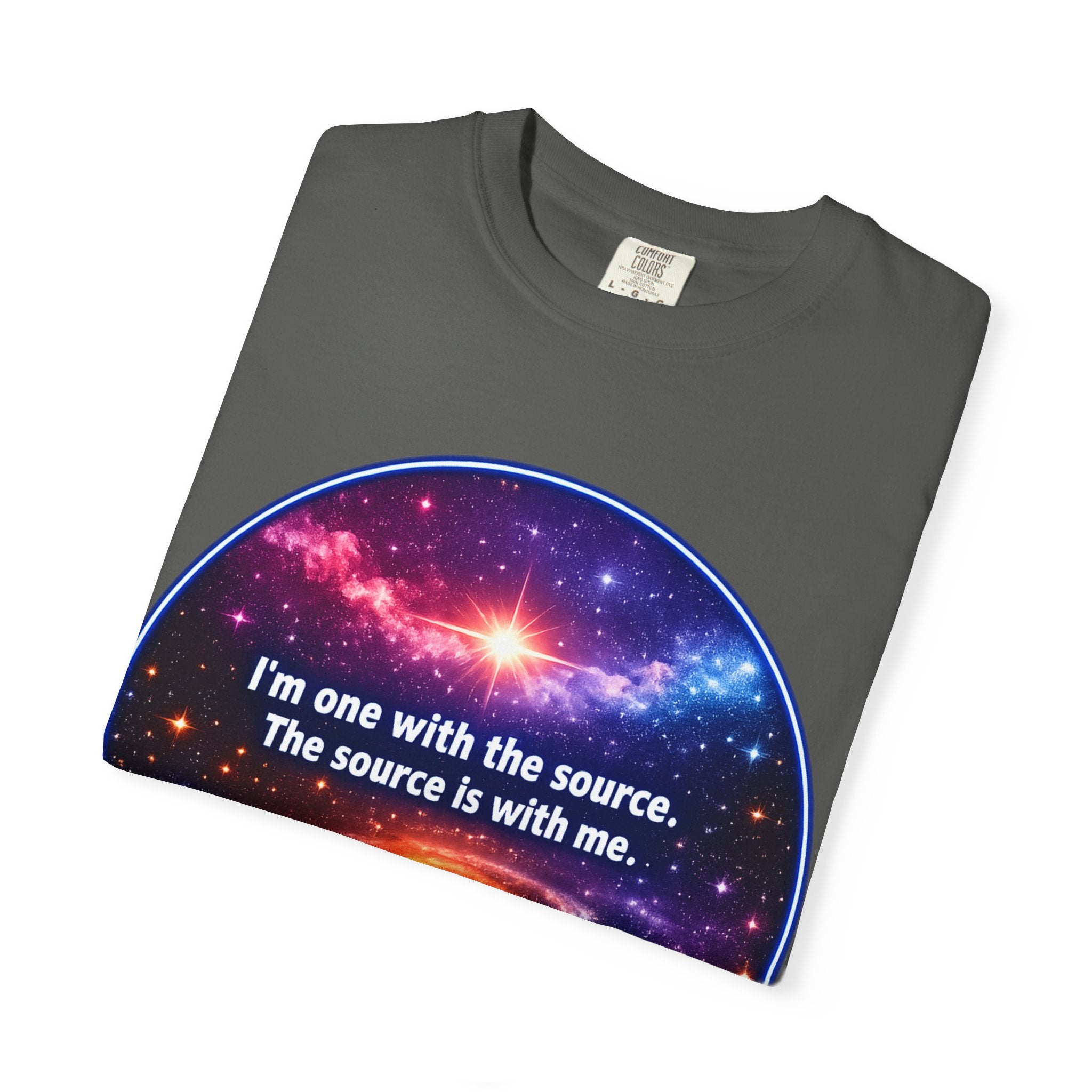 Source T-Shirt — "I'm One With the Source" Tech Graphic Tee
