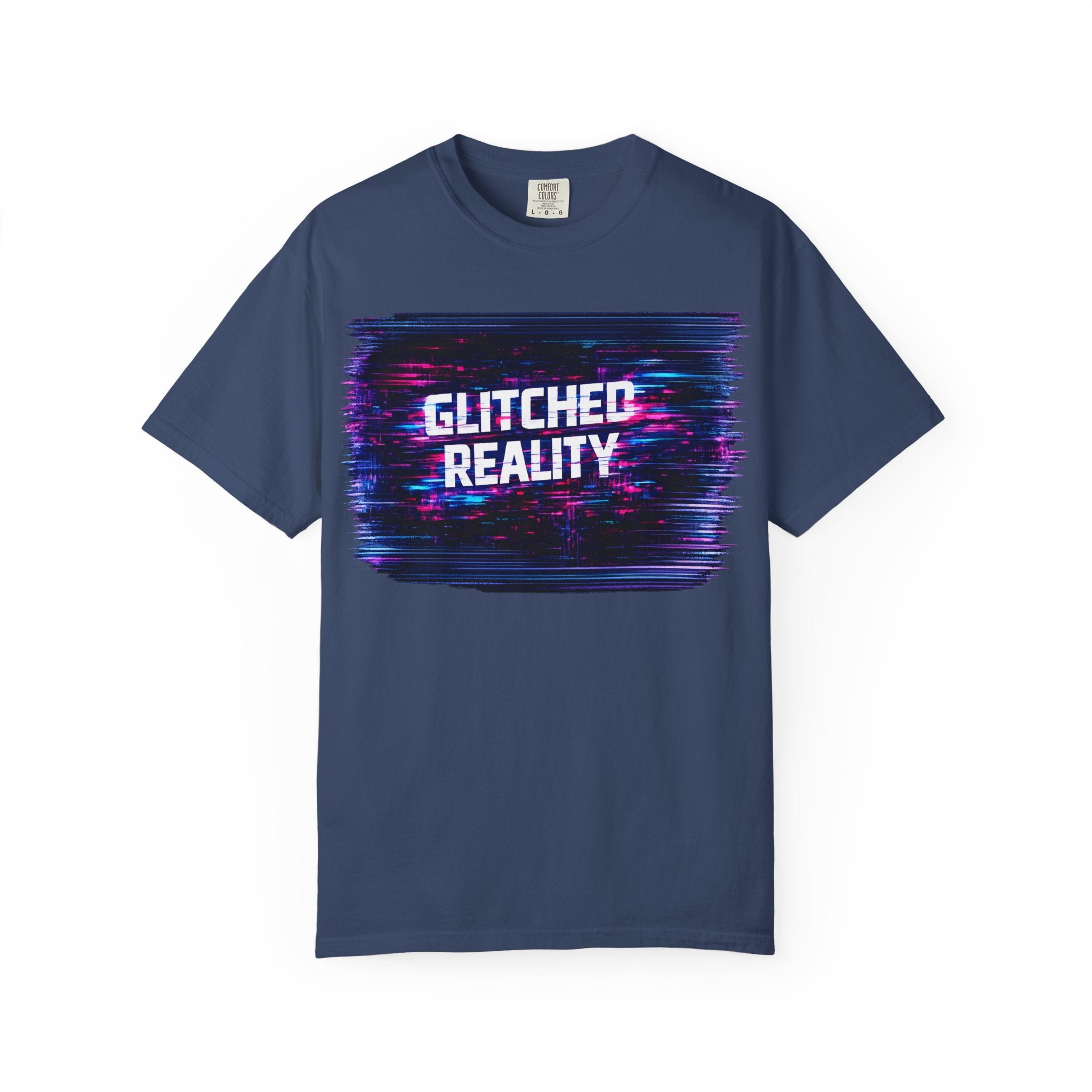 Glitched Reality V2 T‑Shirt — Retro Cyberpunk Digital Distortion Tee