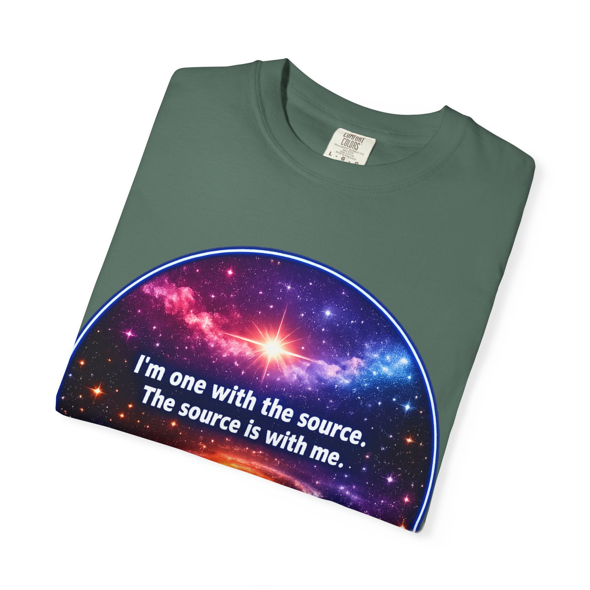 Source T-Shirt — "I'm One With the Source" Tech Graphic Tee