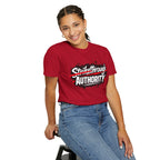 T-Shirt — “Strikethrough Authority” Graphic Tee | Bold Streetwear Protest Design