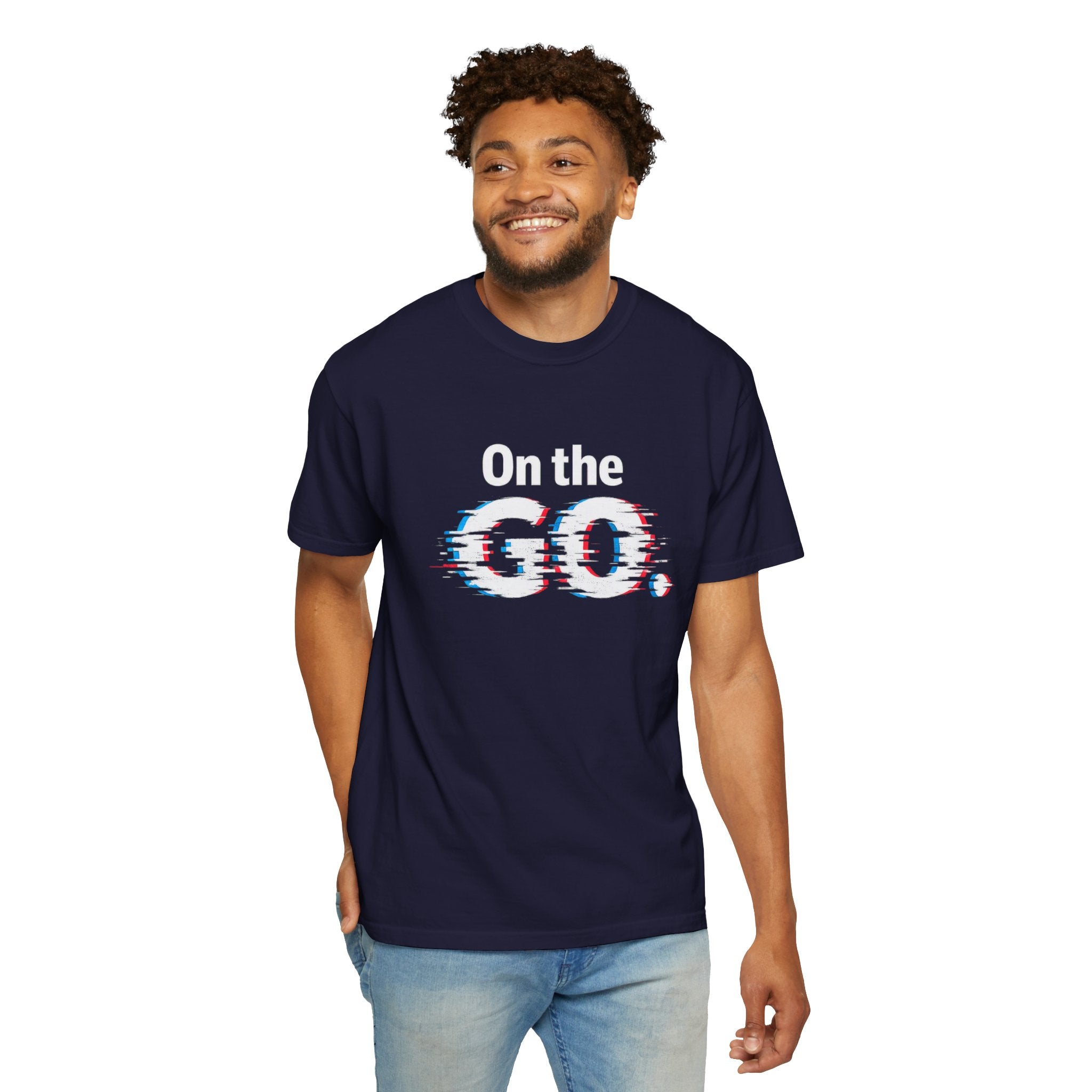 On the GO Glitch V2 Graphic T-Shirt