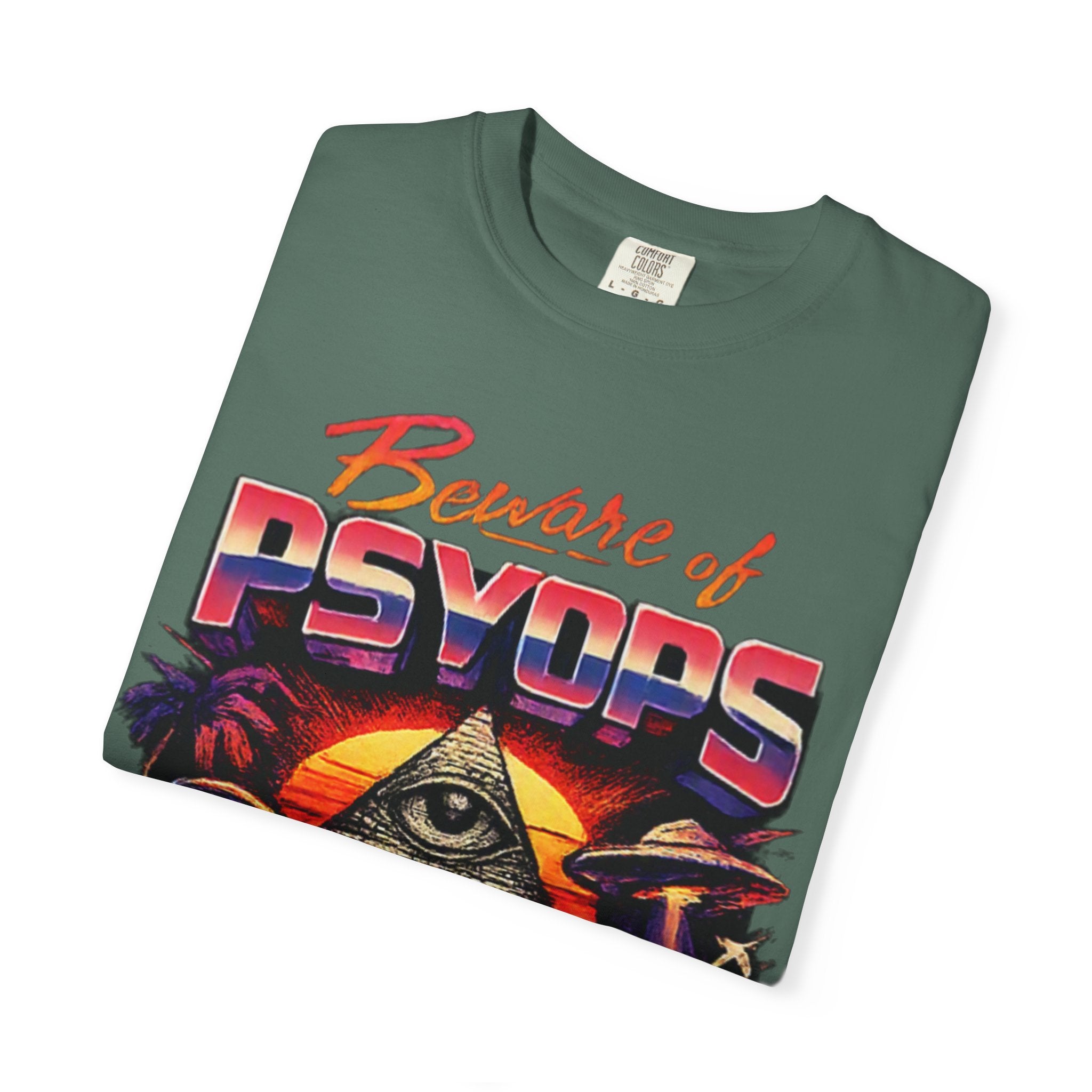 Beware of Psyops — Vintage Graphic T-Shirt