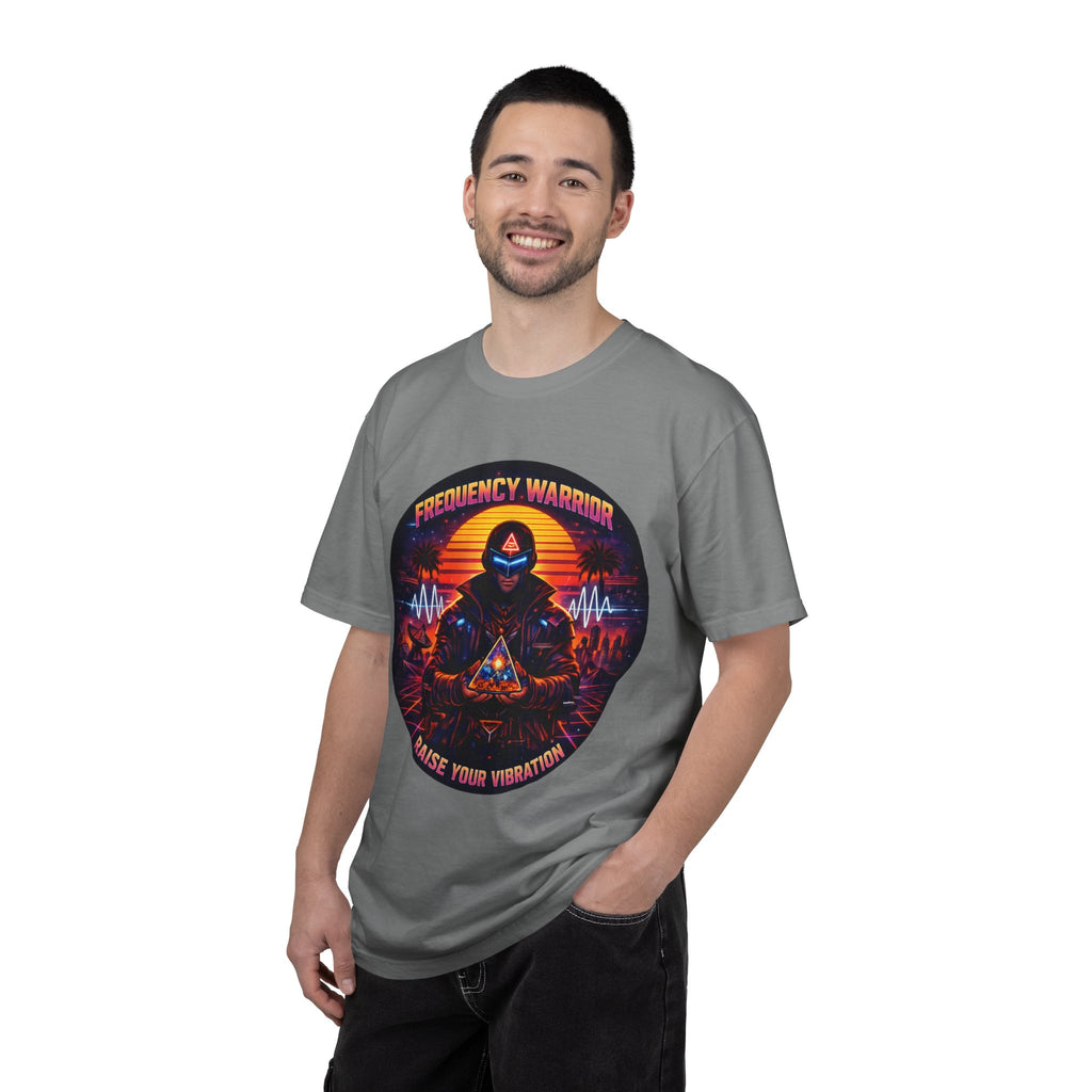 Frequency Warrior — Raise Your Vibration Graphic T-Shirt