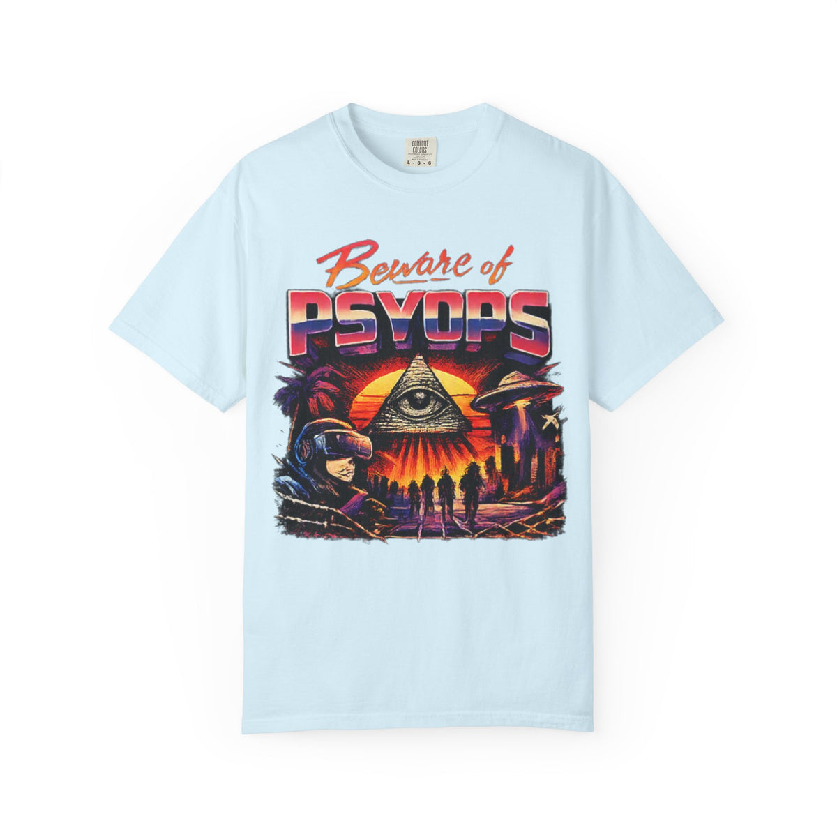 Beware of Psyops — Vintage Graphic T-Shirt