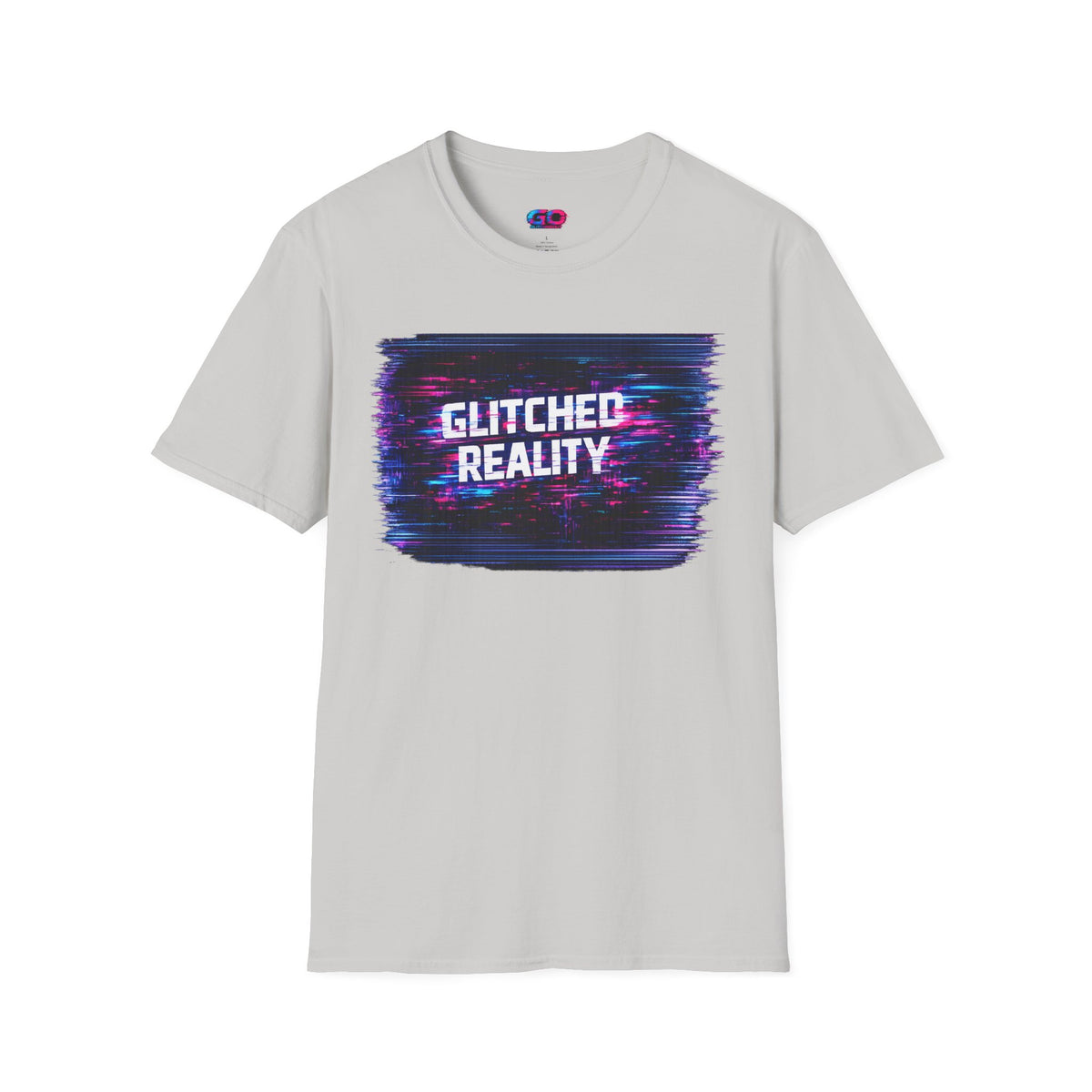 Glitched Reality V2 T‑Shirt — Retro Cyberpunk Digital Distortion Tee