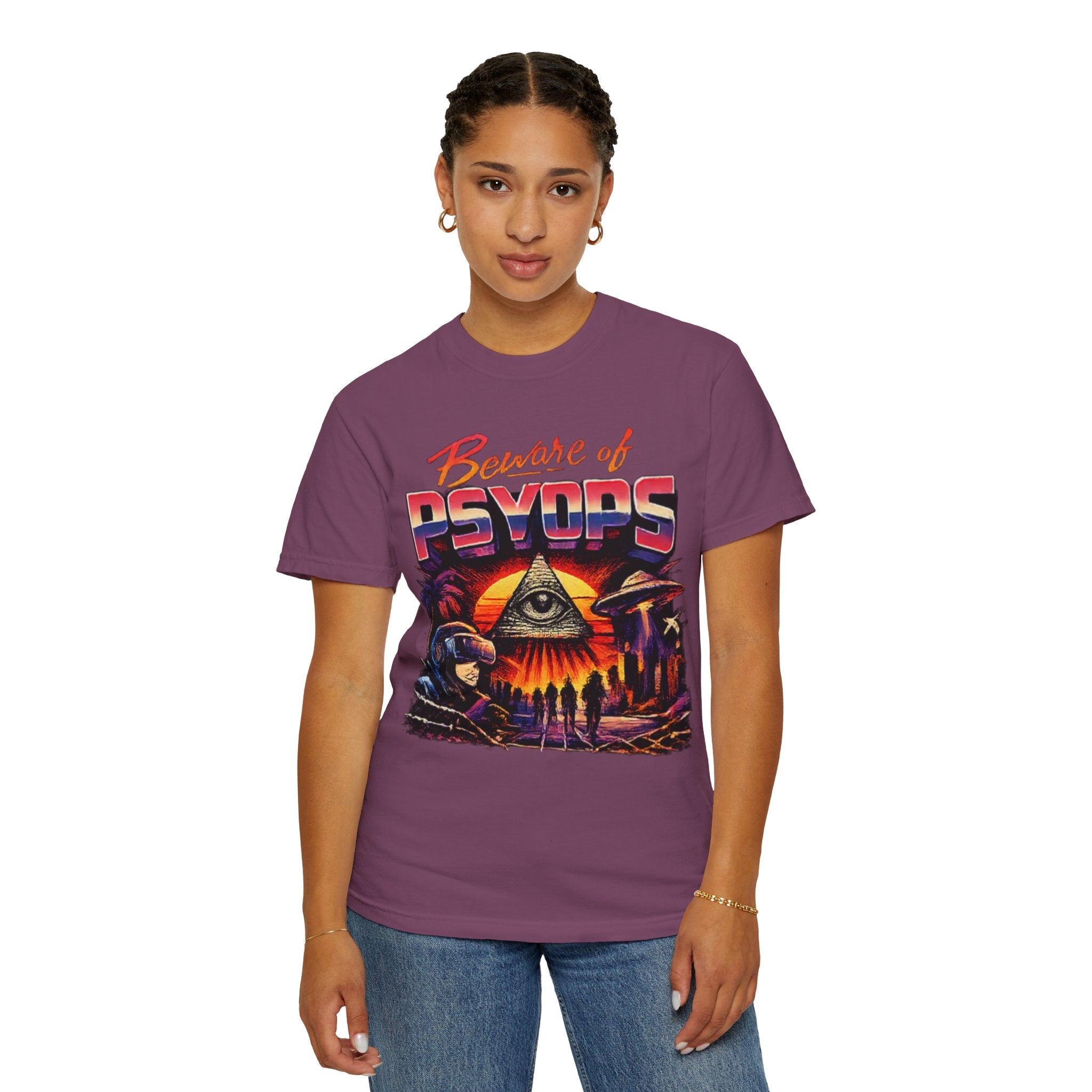 Beware of Psyops — Vintage Graphic T-Shirt