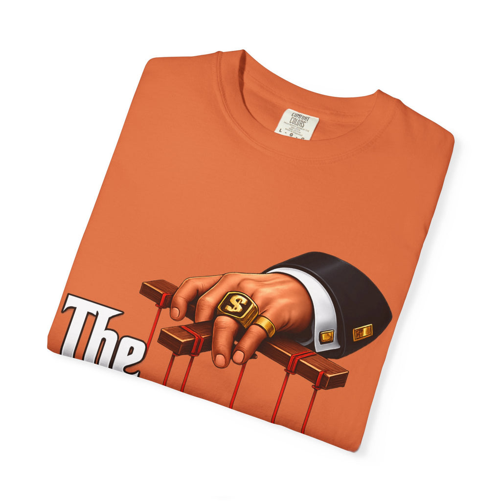 The Politicians T-Shirt — Puppet Master Hand & Money Political Satire Tee