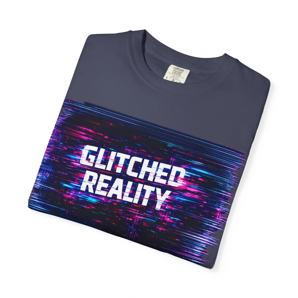 Glitched Reality V2 T‑Shirt — Retro Cyberpunk Digital Distortion Tee