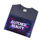 Glitched Reality V2 T‑Shirt — Retro Cyberpunk Digital Distortion Tee
